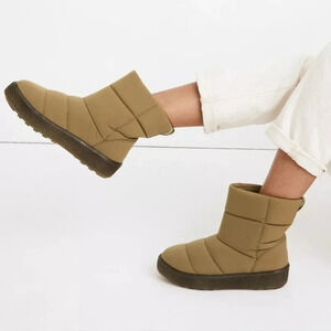 Madewell The Toasty Puffer Boots Olive Surplus 6